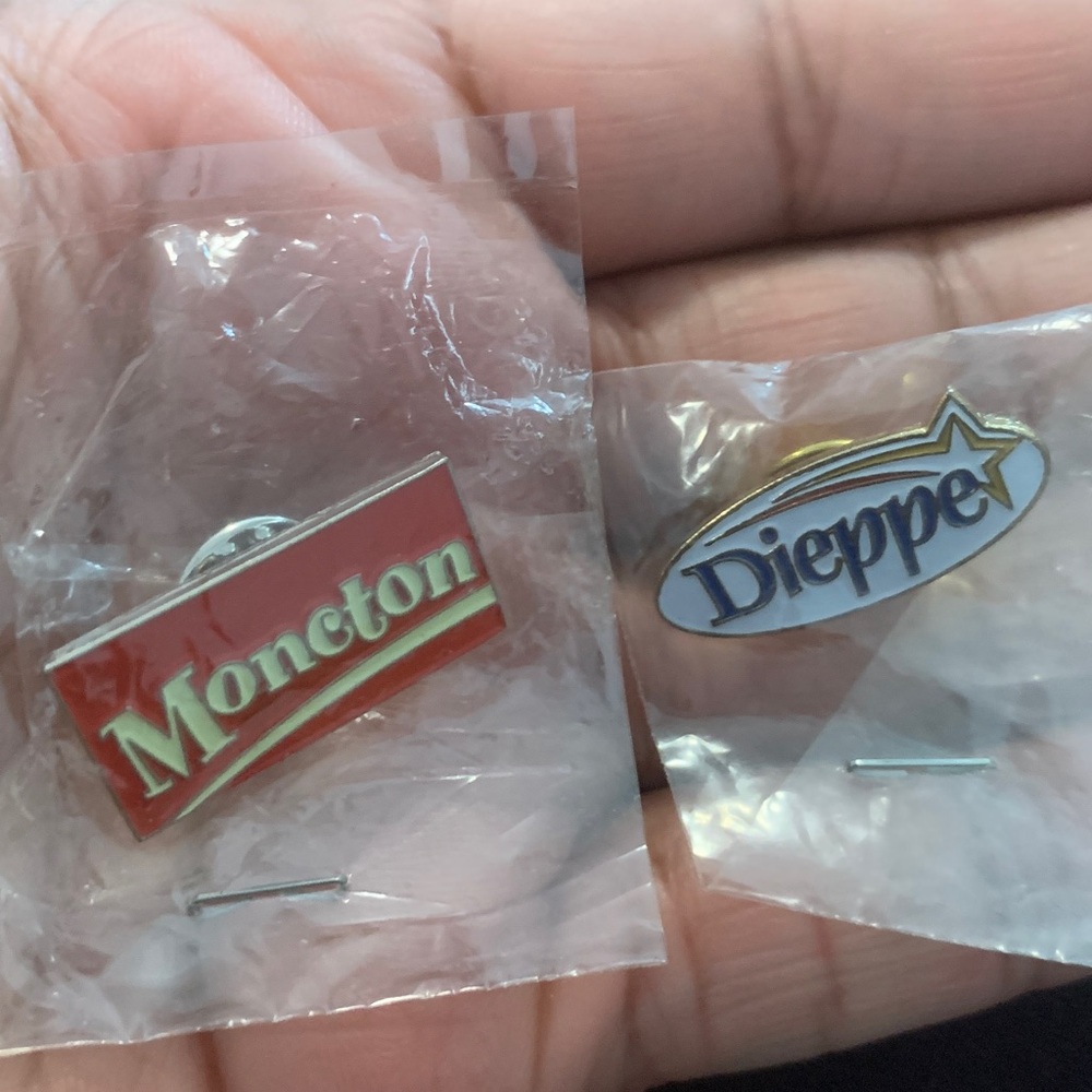 Set of New Brusweik Lapel Pins